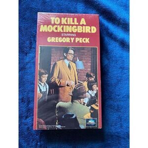 VHS sealed to kill a mockingbird/Gregory Peck/masterpiece/unused